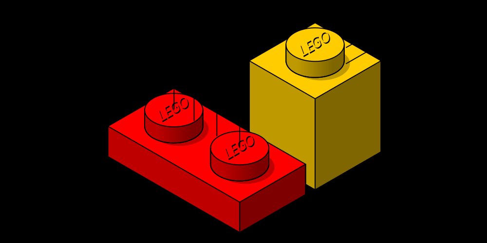 Main dimensions of Lego bricks (WikiPedia)